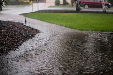 Flooding in Selma from Sprinkler