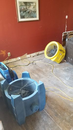 Monitoring Moisture Levels in Houston TX afer Water Damage from Hurricane Harvey (1)