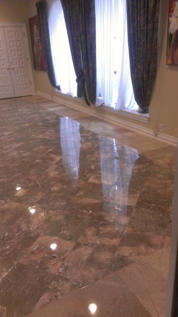 Stone Floor Cleaning and Polishing in San Antonio, TX