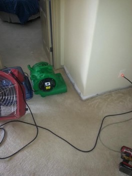 Water Damage in Fair Oaks Subdivision